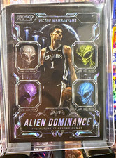 PadscoPullz  Custom Victor Wembanyama Alien Dominance Insert Spurs  picture