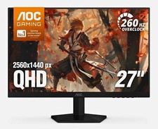 AOC Gaming Q27G41ZE 27in IPS QHD 260Hz 0.3ms G-SYNC VESA HDMI picture