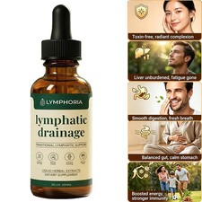 Lymphoria - Lymphatic Drainage Bloat Relief - Detox, & Immune Support 59ml US picture