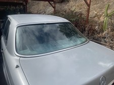 1982 W126 Mercedes 300 SD Rear Windshield Chrome Trim picture