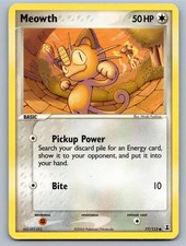 2005 POKEMON DELTA SPECIES MEOWTH 77/113 C MP A98081 FREE S&H picture