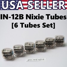 IN-12B Nixie Tubes UNUSED TESTED [6 TUBES SET] FAST DELIVERY - USA Seller picture