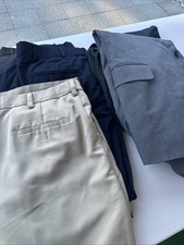 Men's Wardrobe Lot 6pc Stafford Haggar: 2 Jackets 50R & 4 Pants 42x30 picture