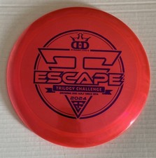 Dynamic Discs Escape Trilogy Challenge 2024 Lucid-Ice Glimmer Red 163g Fairway  picture