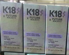 K18 x Future Society Leave-In Molecular Repair Hair Mask 1.7 Oz Lot Of 3 picture