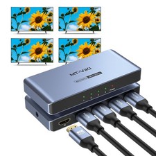 MT-VIKI 2.0 HDMI Splitter 1 in 4 Out 4K@60Hz 8K picture