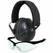 Radians Combo Set -Lowset  Black EM with Outback Black Clear Glass NRR 21 UPC: picture