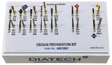 Dental Coltene Diatech Crown Preparation Kit II  picture