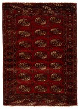 Traditional Vintage Hand-Knotted Area Rug 3'6