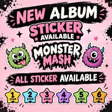 MOGO Stickers Go ( ALL 1-6⭐) Sticker FAST DELIVERY MONSTER MASH picture