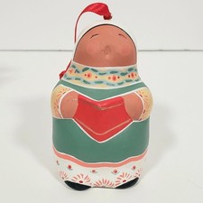 Vtg 1995  Hallmark Keepsake Ornament Symbols of Christmas Sweet Song Terracotta picture