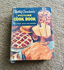 Vintage 1956 Betty Crocker Picture Cook Book 2nd Ed + 1959 Frankly Fancy Foods picture