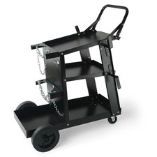Uimoso Welding Cart 3-Tier 400 LBS Welder Welding Cart with 360° Swivel Wheels picture