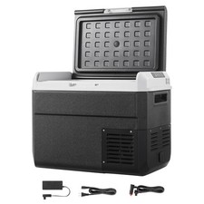Uimoso 12V Portable Car Fridge Freezer 31.7QT Electric Cooler for Outdoor Trips picture