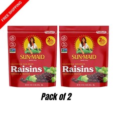 Sun-Maid California Sun-Dried Raisins - (2 Pack) 32 Oz Resealable Bag - Dried F picture