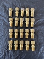 Lot Of 20 Parker Fluid Connectors 68C-6-4 Male Connector picture