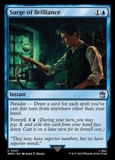 Surge of Brilliance 0057 Non Foil Uncommon Doctor Who Commander MTG Near Mint picture