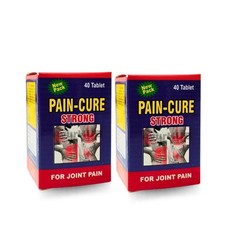 Ayurvedic Support Pain Cure Strong Herbal Tablet 40 (Pack Of 2)  WW picture