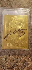 1999-00 23KT Gold Card Fleer Reprints - 1997-98 Ex2000 Kobe Bryant All Gold,... picture