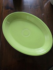 FIESTA CHARTREUSE LTD Large Oval Platter 1998 picture