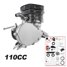 110cc 2-Stroke Bicycle Motor Kit Bike Motorized Petrol Gas Engine Full Set picture