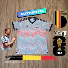 Adidas Belgium 2026/2027 Authentic Away Jersey New With Tags XXL  picture