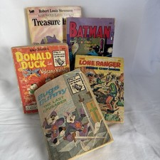 Lot 5 “A Big Little Book” Vintage 1968-77 Duck, Bugs, Lone Rngr, Island, Batman picture