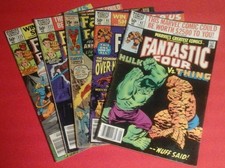 Vintage Marvel Comic Lot (5 Books) - Fantastic Four & Marvel's Greatest Comics picture