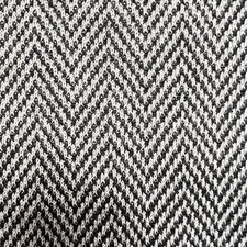 Herringbone Double Knit Jacquard Black/White 60'W Fabric lot of 5 Yards for $15 picture