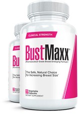 2x BUSTMAXX #1 Most Trusted Natural Breast Enlargement & Enhancement Supplement picture
