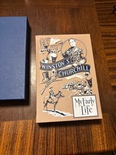Vintage Winston S. Churchill My Early Life (FOLIO SOCIETY 2007) with slipcase picture