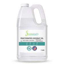 Fractionated Coconut Oil 100% Pure & Natural Cold Pressed Premium 7 lb picture