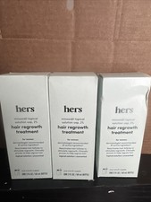 Lot of 3  Hers Hair Regrowth Treatment for Women 2 fl oz Exp 11/2026++ picture