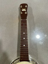 Vintage 1920s American Eagle Brand Banjo Ukulele Banjolele Metal Body Chicago picture