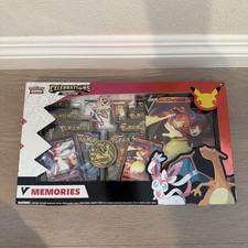 Pokemon Celebrations Special V Memories Lance's Charizard & Dark Sylveon Sealed picture