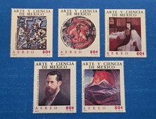 Mexico Stamps, Scott C380-C384 Complete Set MNH picture