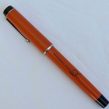 As Is 70s McDonnell Douglas Aircraft Pen Parker Big Red Vintage picture