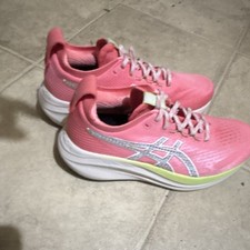 ASICS Men's Pink Low Top Running & Jogging Sneakers, Lace Up Rubber Outsole picture