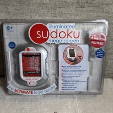 Illuminated Sudoku Mega Screen Handheld Electronic Game Techno Source 2005 NEW picture