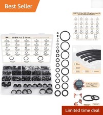 1050PCS Metric O Ring Kit 21 Sizes Nitrile Rubber Seal Assortment picture