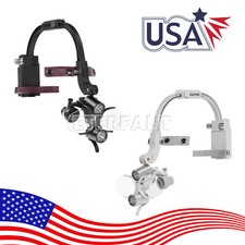 Dental 3.5X Medical Surgical Headband Binocular Loupes+5W LED Head Light 2 Leds picture