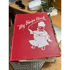 Vintage 1970s 80s Estate Recipe Binder Handwritten Clippings Ephemera picture