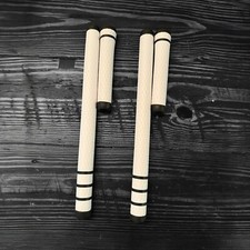 YUMI 2-Piece Putter Grip - WHITE/BLACK (VERY CLEAN, LIMITED BRANDING) picture