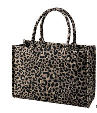 ALDI AOS Live In Style Leopard Fashion Tote TIKTOK VIRAL picture