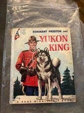 Vintage Children's Rand McNally Elf Book Sergeant Yukon King 1955 Canada Mountie picture