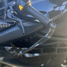Brake and Clutch Lever Guards Sliders Carbon Lexmoto LXR LXS 125 380 2018-2026 picture