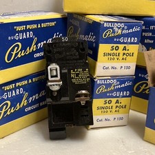 Bulldog PUSHMATIC ITE SIEMENS 50A 120/240V 1P 10K Cat. No. P150 (31150) picture