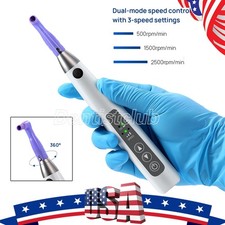 Dental Cordless Electric Hygiene Prophy Handpiece & 2 Prophy Angles 360° Swivel picture