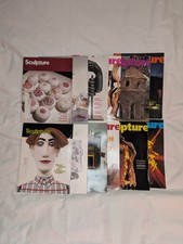 Sculpture Magazine Back Issues Lot 12 Vintage 1996-2000 International Art Design picture