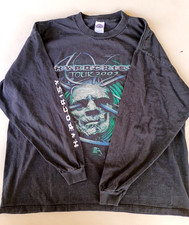 HYPOCRISY VINTAGE 2003 DEATH METAL CONCERT TOUR LONG SLEEVE T SHIRT MENS SIZE XL picture